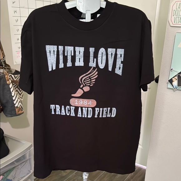 Sixelar Men’s T&F Black Tee - Picture 1 of 4